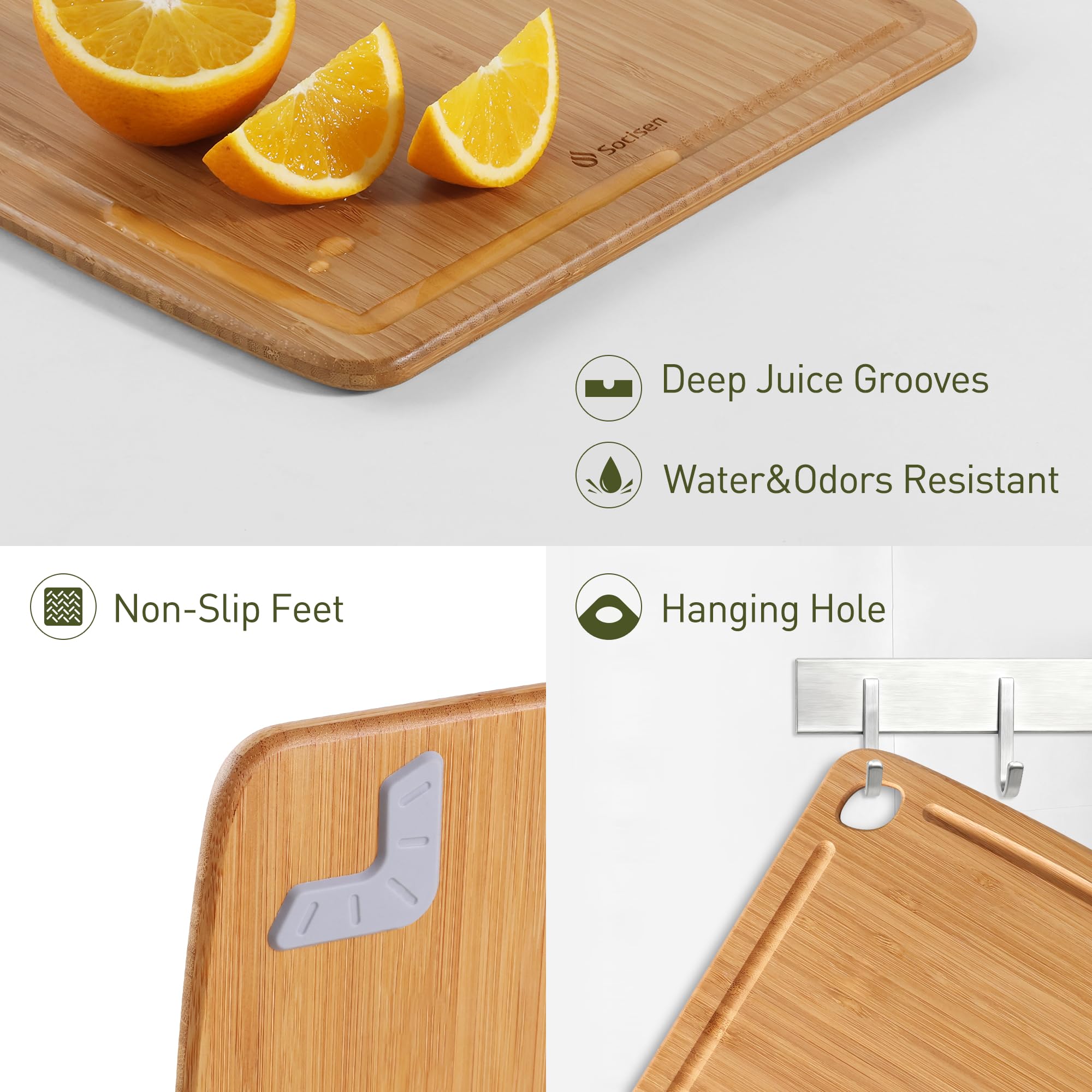 Socisen lightweight design offers easy lifting and cleaning.