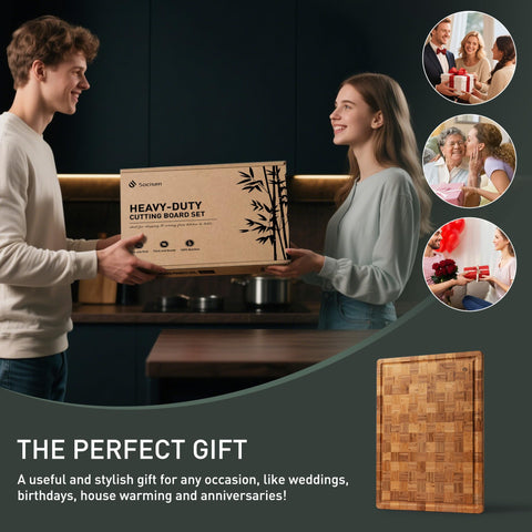 Socisen charcuterie serving board for entertaining appetizers.