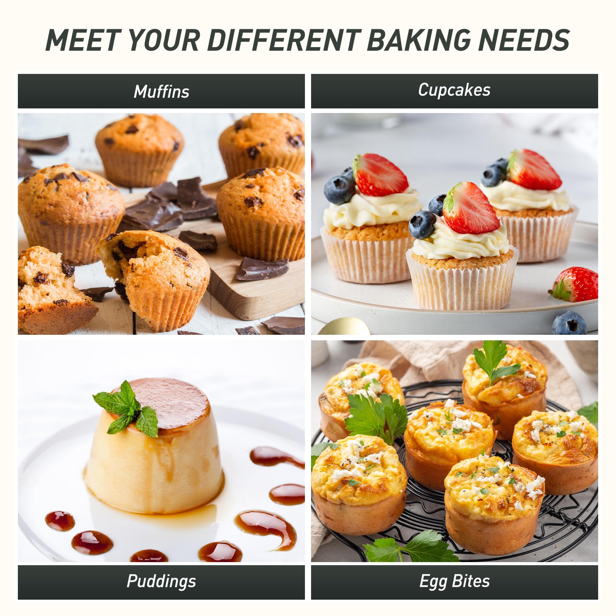 Socisen dishwasher-safe bakeware simplifies cleanup after busy baking sessions.