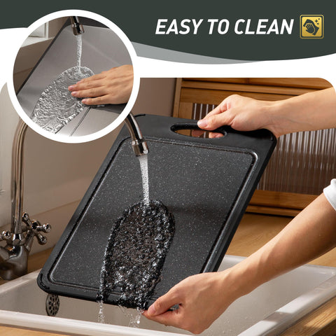 Socisen easy-clean surface with built-in handle for storage and transport