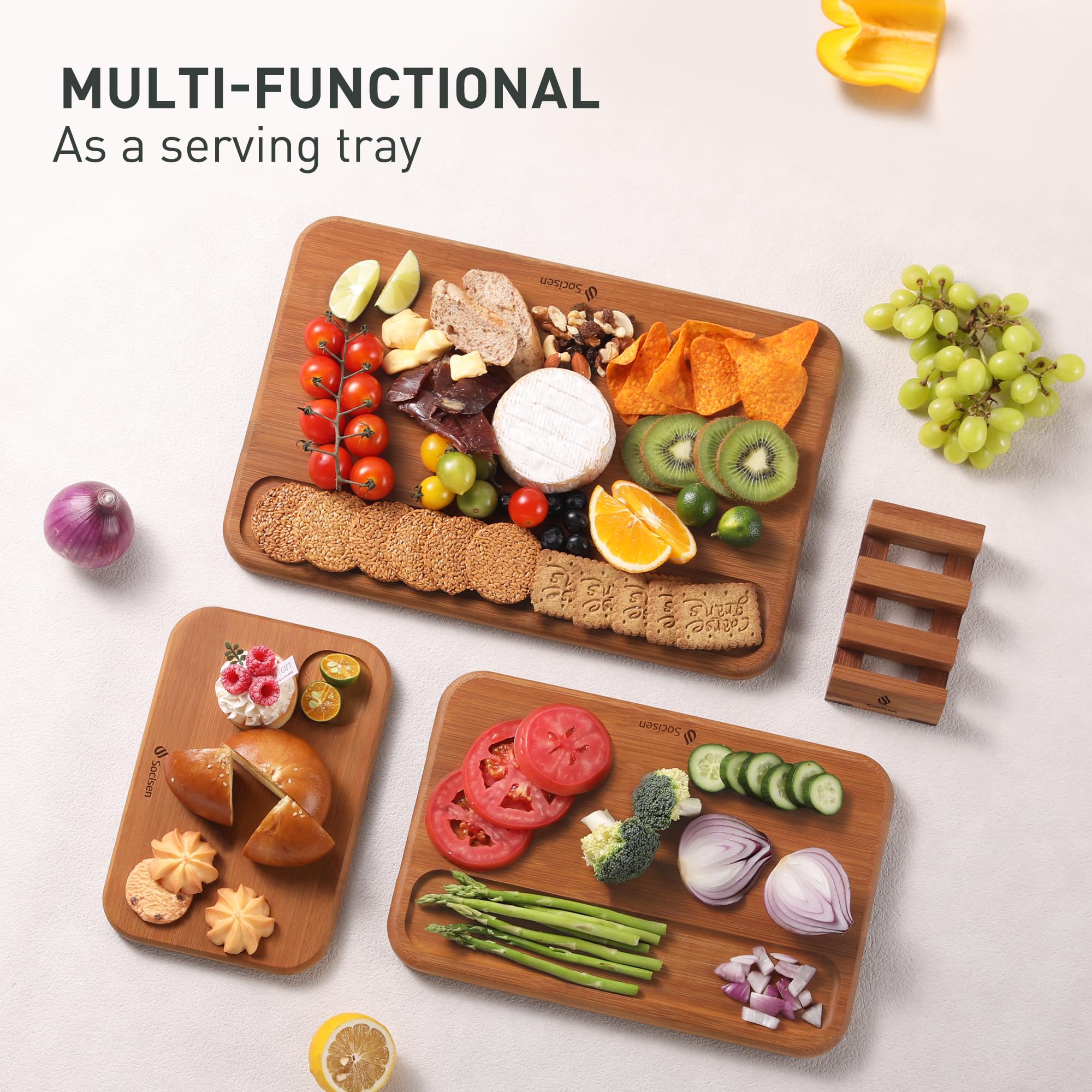Socisen bamboo is FSC-certified for sustainable kitchen use