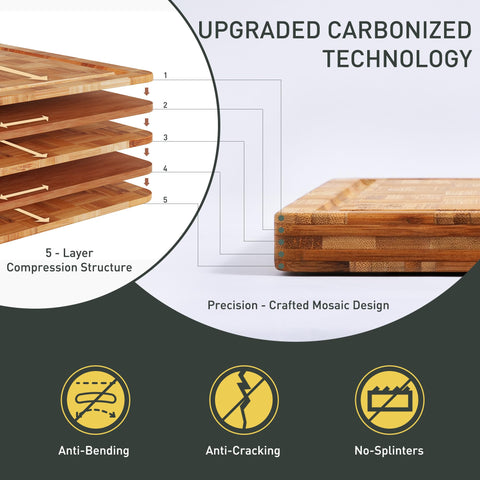 Socisen large board ideal for meats and family-style serving.
