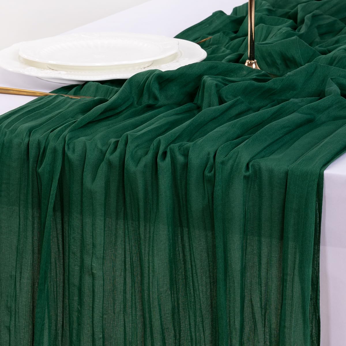 Care instructions for Socomi cheesecloth runner to prevent fading