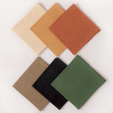 Socomi reusable napkins ideal for Thanksgiving and daily dining.
