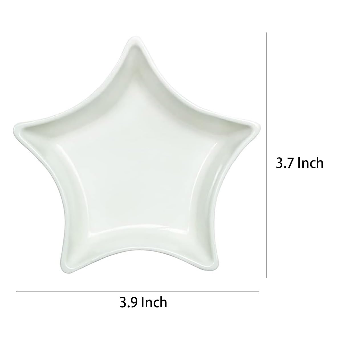 SOCOSY sushi dipping bowls highlight sauces with a stylish star shape on the table.