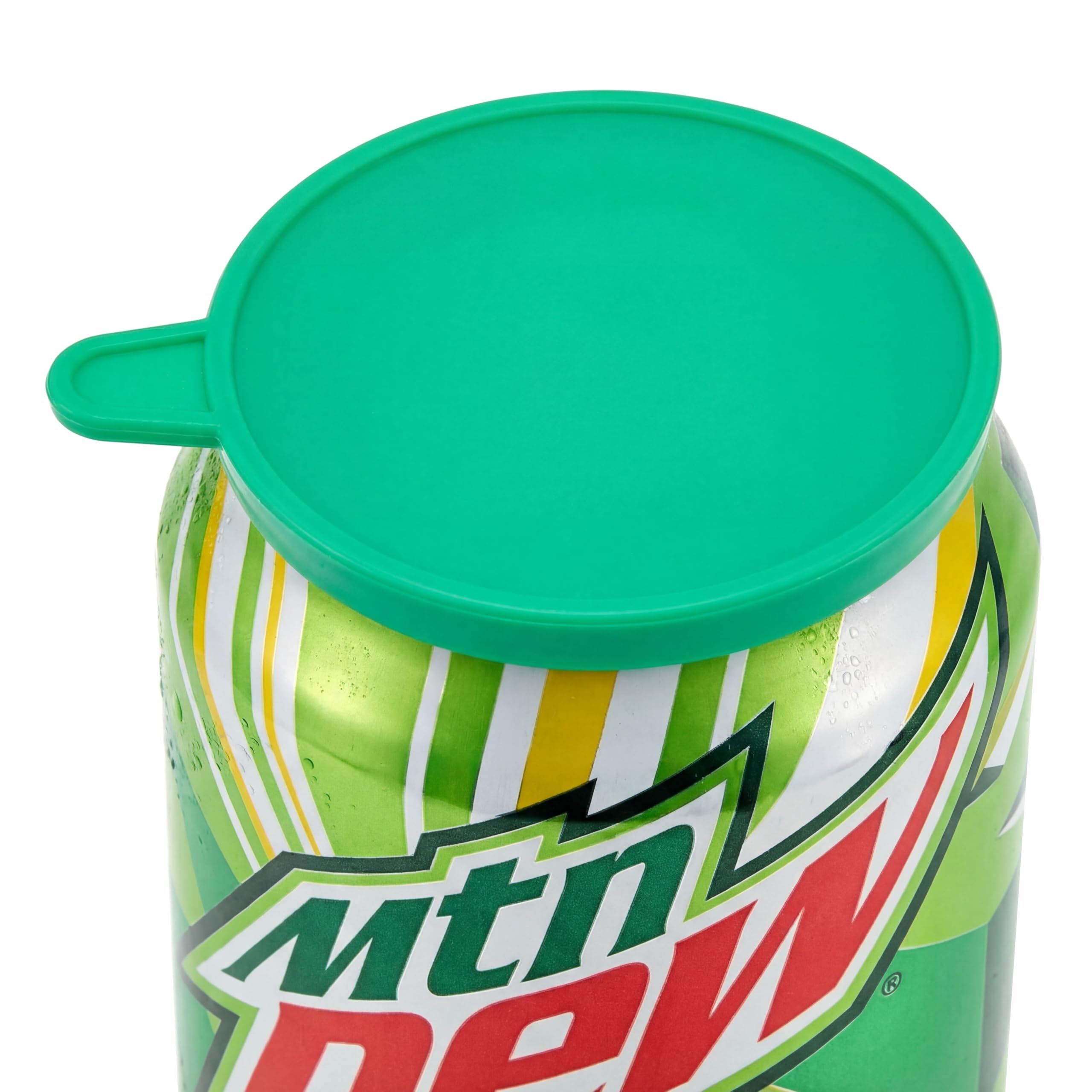 Soda Pop Tops lid shields from bugs to preserve freshness