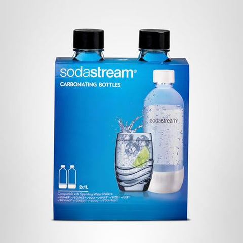 Sodastream 1L bottle BPA-free design for safe, reusable hydration
