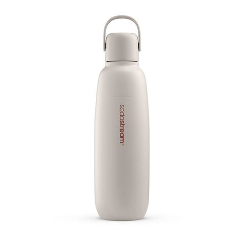 SodaStream Fizz & Go Sand bottle front view for on-the-go hydration and fizz