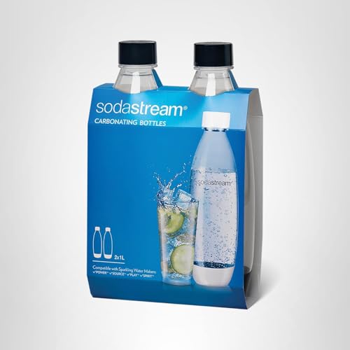 SodaStream reusable sparkling bottles for home, gym, and travel.