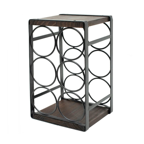 SODUKU rustic wine rack suitable for dining area display