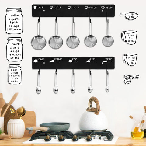 SoeKoa iron rack emphasizes durable, rust-resistant kitchen organization.