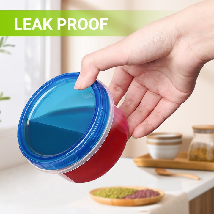 Soelomu leakproof screw lid container keeps food fresh during travel.