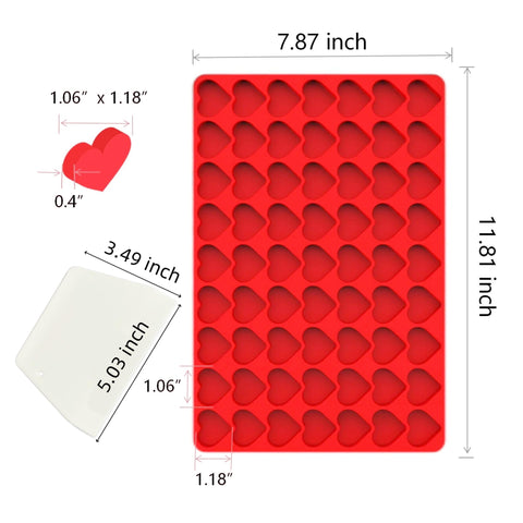 sofliym Heart mold suited for DIY crafts like soap making
