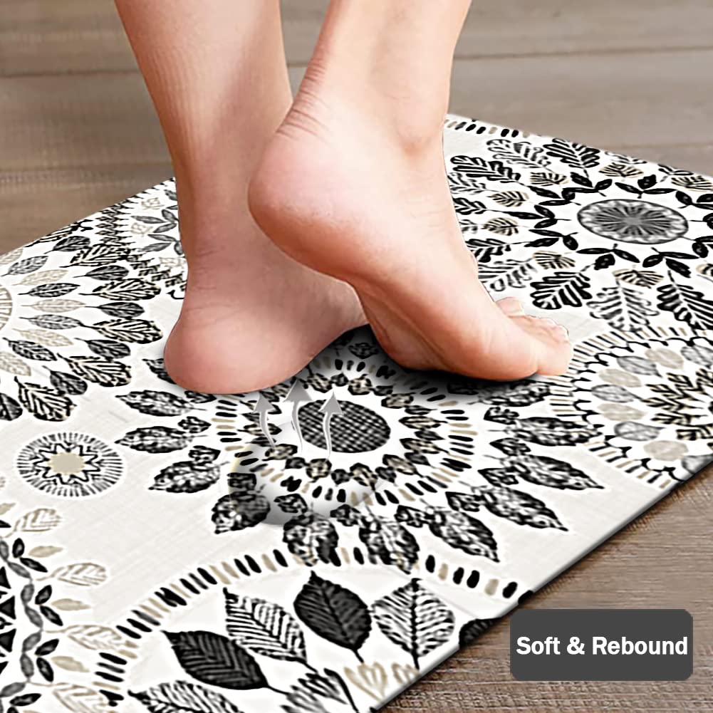 Sofort kitchen mat dimension-17x29-17x47 provides flexible coverage options.