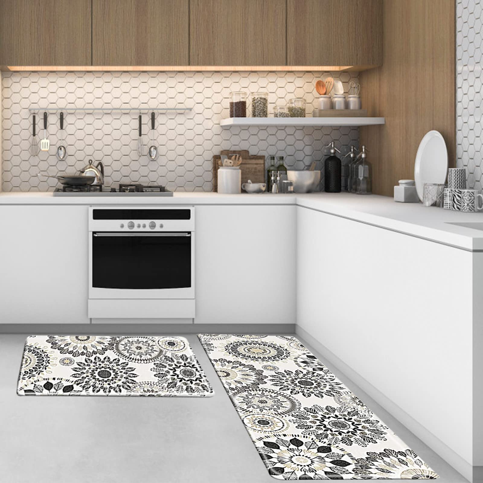 Sofort waterproof and easy-care mat resists stains and cleans with a quick wipe.