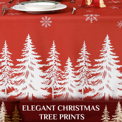 Softalker drape-ready table cover creates a premium holiday look.