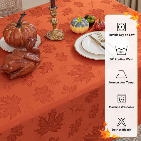 Softalker outdoor dining scene with weather-ready tablecloth for patio meals.