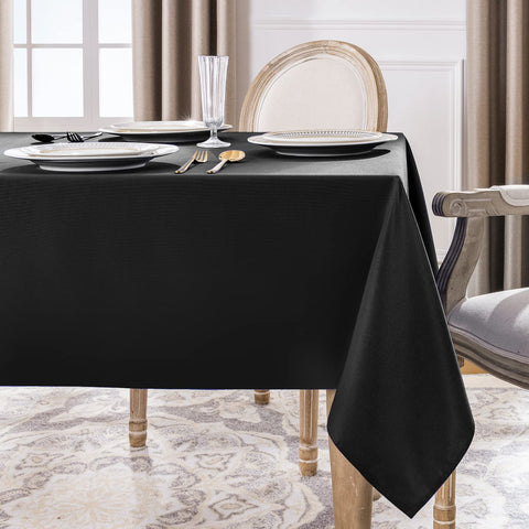 Softalker rectangle tablecloth wrinkle-free fabric for a neat presentation after ironing