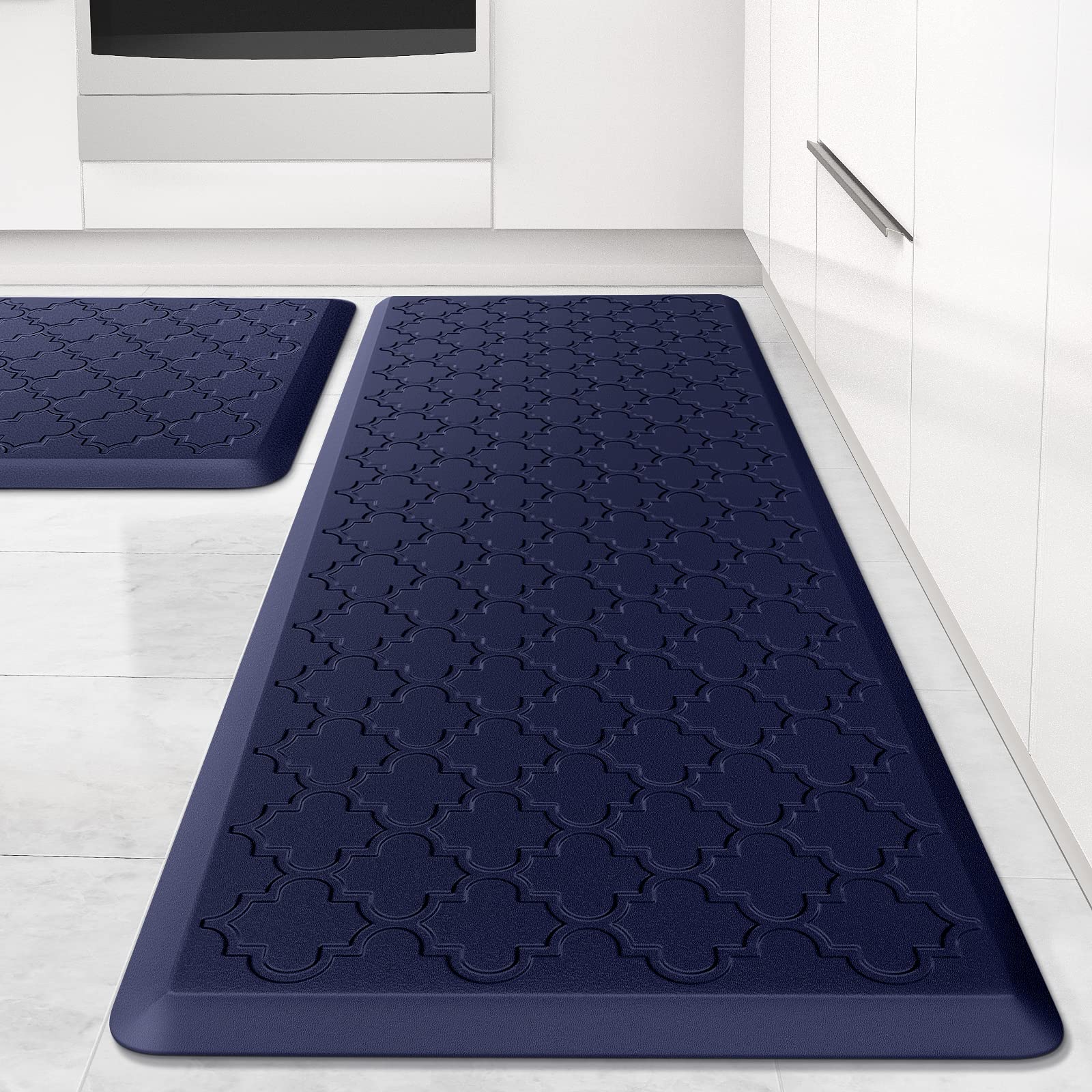 SoftDuo kitchen mat 2-pack with cushioned comfort for standing tasks