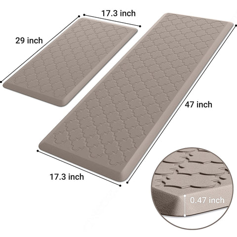 SoftDuo Kitchen Mat waterproof-durable cover resists spills and stains