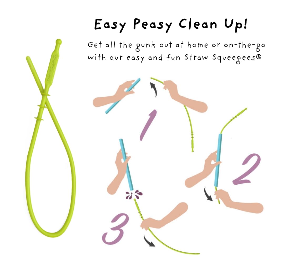 Softy Straws 9-inch straw, compatible with 20oz and 30oz tumblers.
