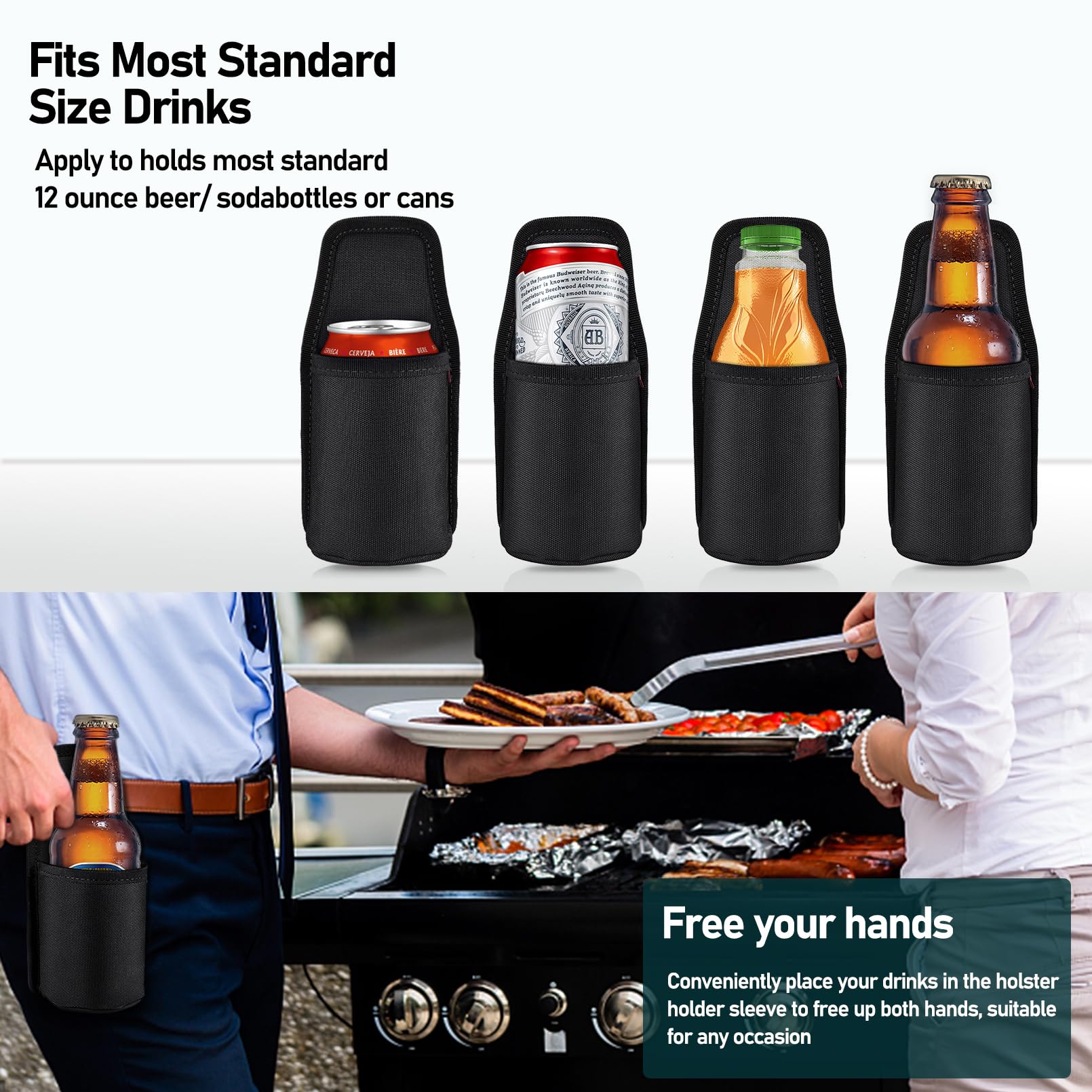 SOGCASE Oxford cloth beverage holder offers durable performance on rugged trails.
