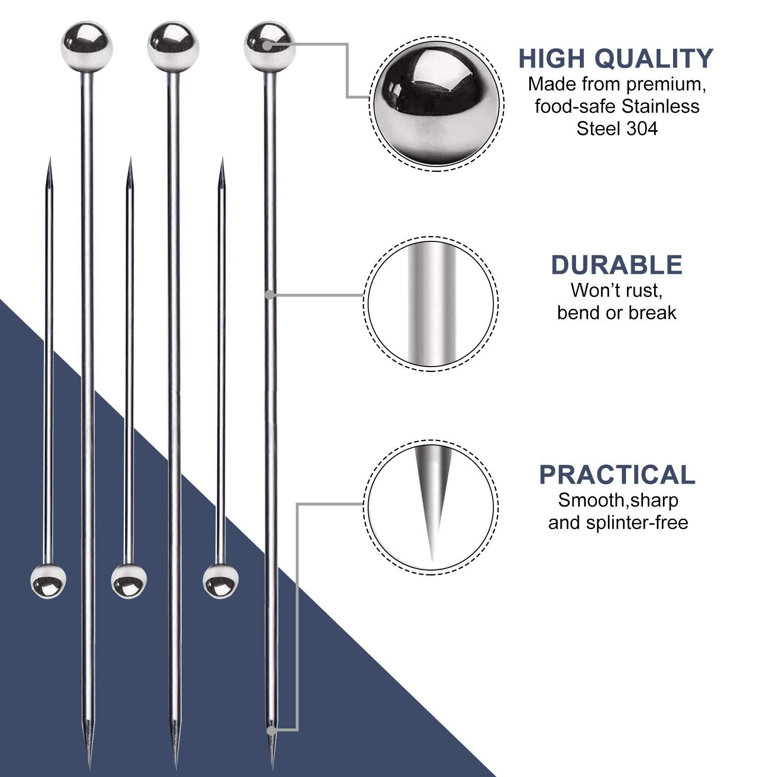 SOGEWO stainless steel 304 durability ensures rust resistance and longevity.