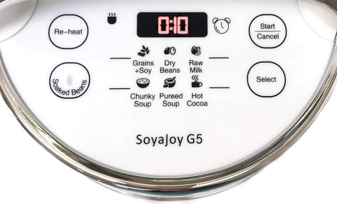 SoyaJoy G5 stainless steel chamber for durable milk making