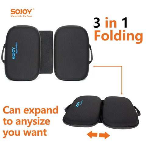 Sojoy iGelComfort tailbone support helps maintain comfortable posture while seated