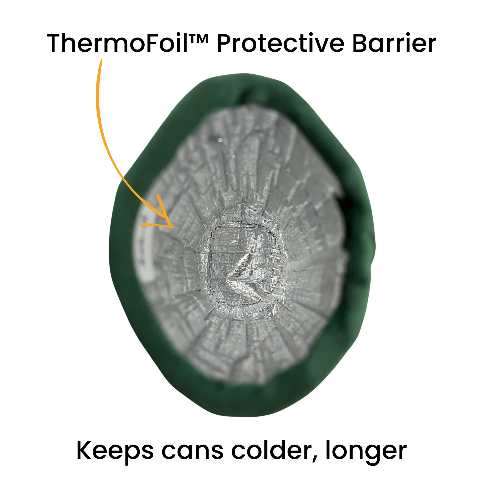 Sok It CanSok Sleeve is soft, lightweight, and portable for on-the-go sipping.