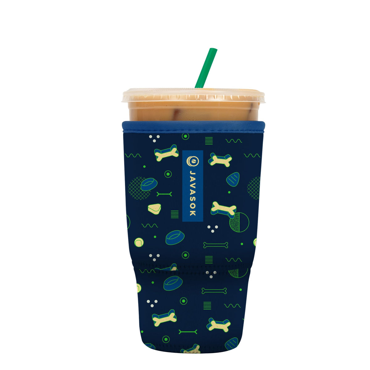 Sok It JavaSok bone-appetit 30-32oz sleeve keeps cold drinks protected and hands comfortable.