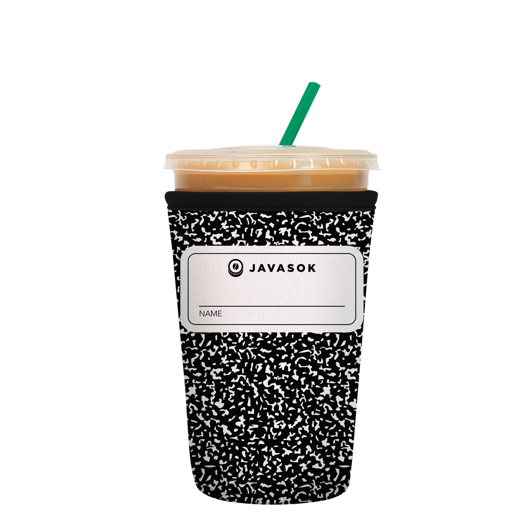 Sok It JavaSok insulated sleeve for iced coffee with cold protection and easy grip