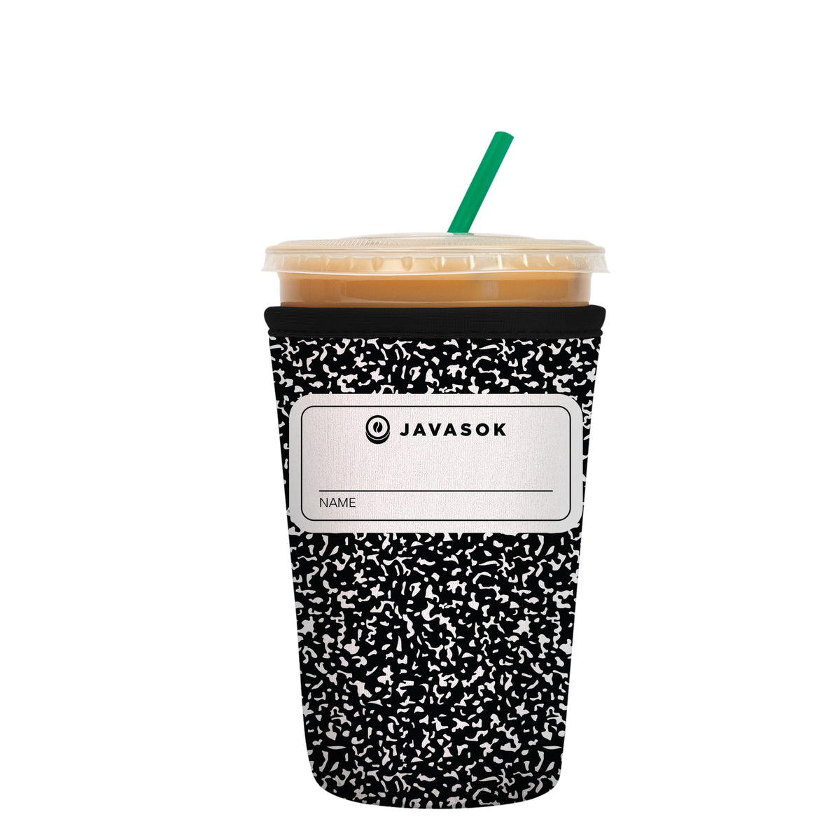 Sok It JavaSok insulated sleeve for iced coffee with cold protection and easy grip