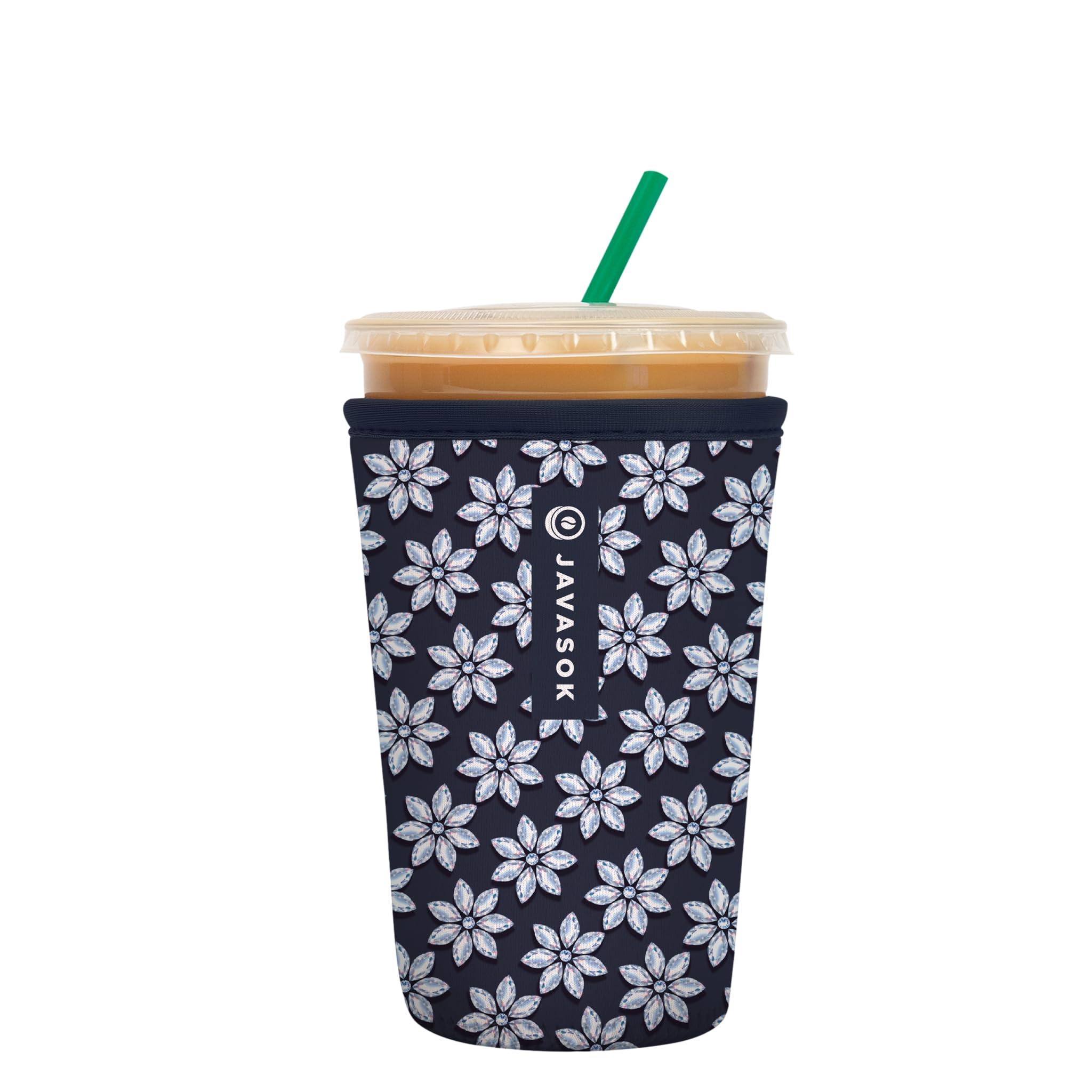 Sok It JavaSok iced coffee sleeve keeps drinks cold and warm hands