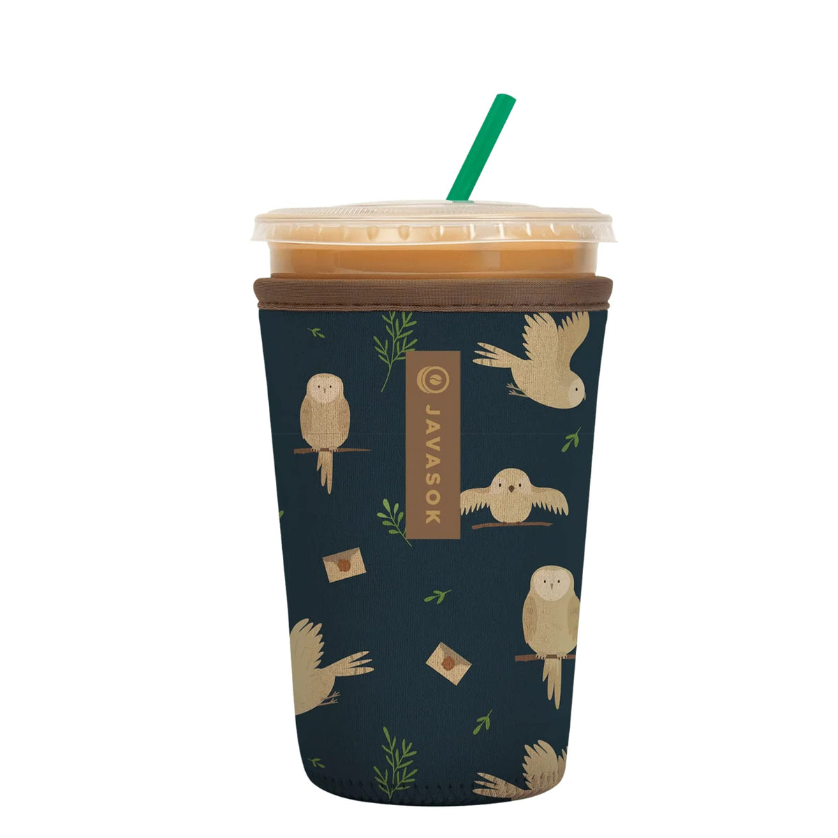Sok It JavaSok insulated sleeve close-up showing durable neoprene for cold drinks