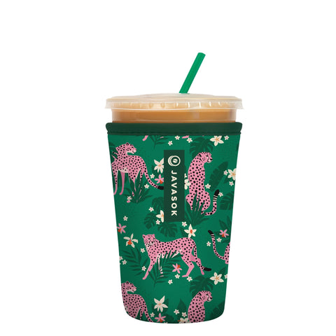 Sok It JavaSok iced coffee sleeve on Paradise Prowl keeps drinks cold.
