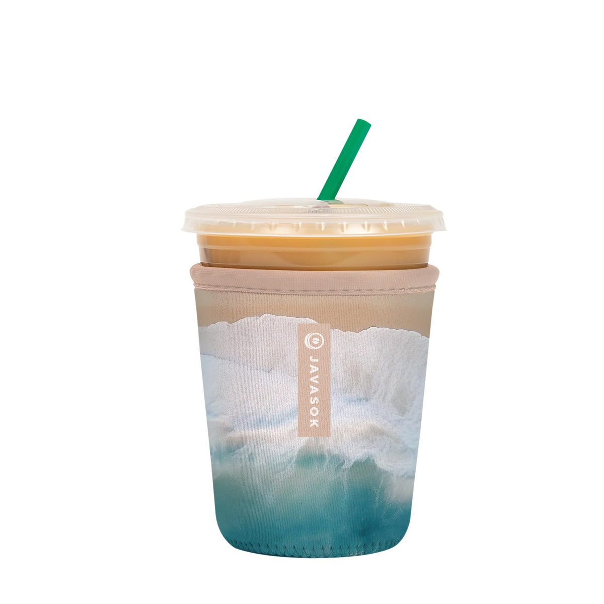 Sok It JavaSok iced coffee sleeve keeps beverage cold longer
