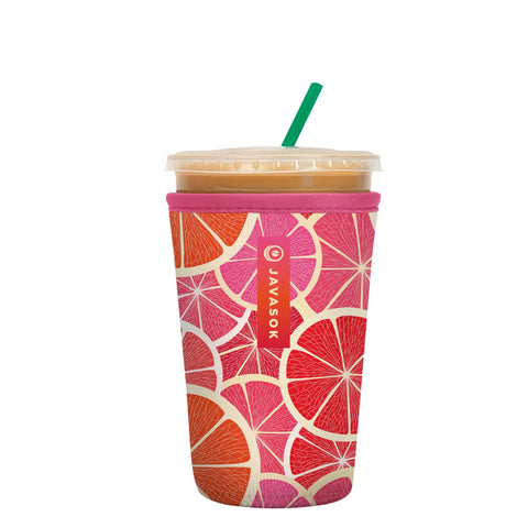 Sok It JavaSok iced coffee sleeve keeps Sunshine Slices drinks cold and hands dry.