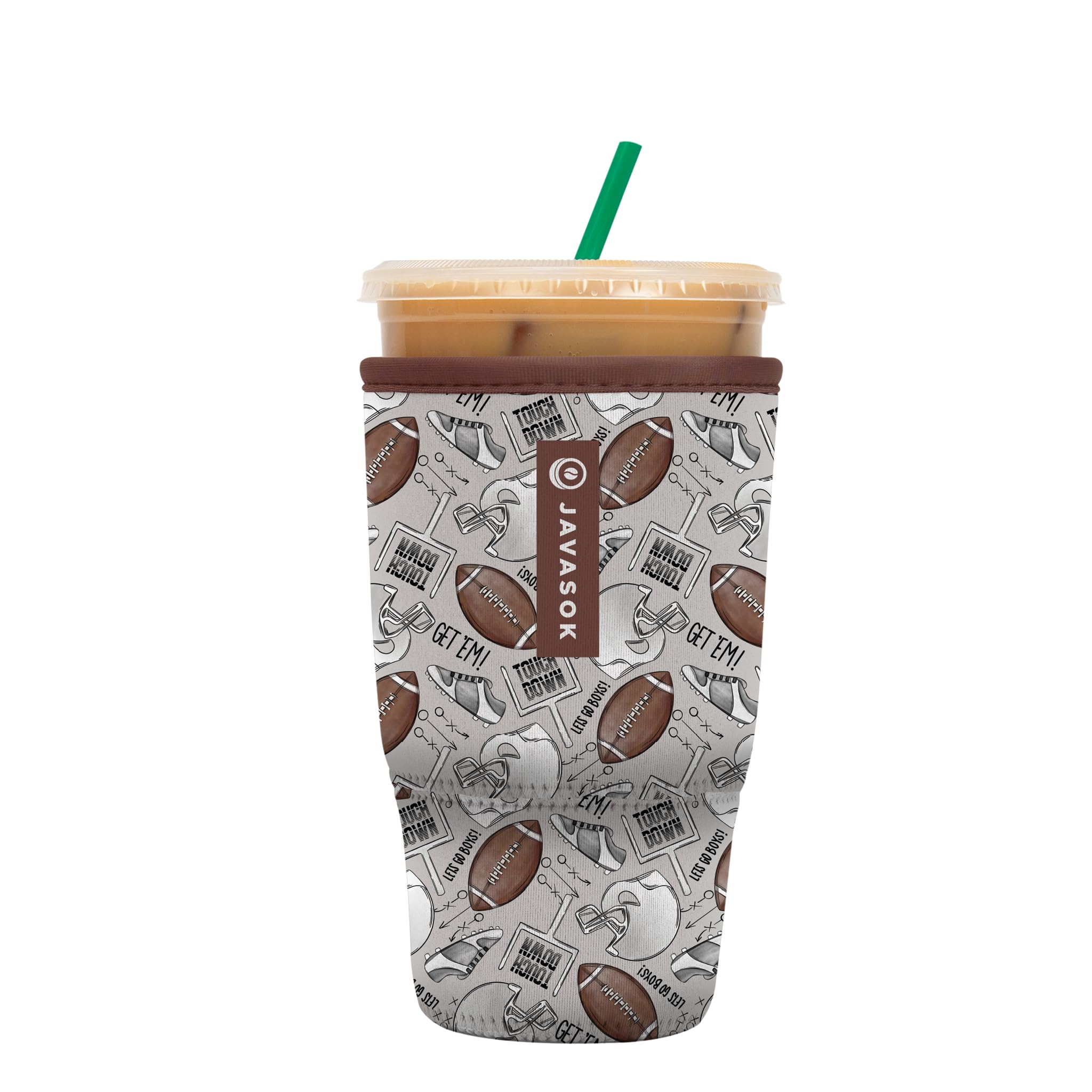 Sok It JavaSok insulated sleeve for iced coffee with cold-hold capability