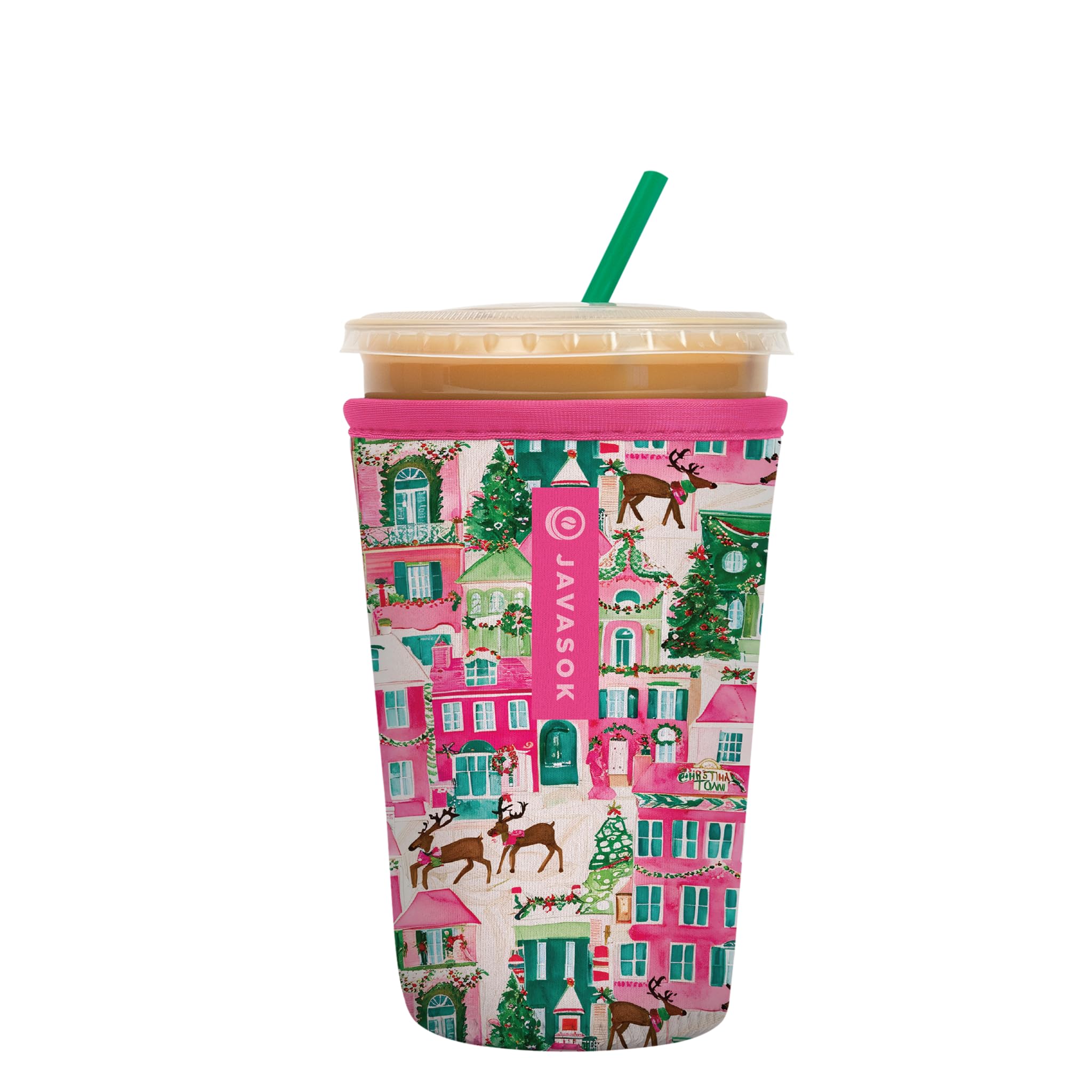 Sok It JavaSok iced coffee sleeve keeps drinks cold and hands comfortable.