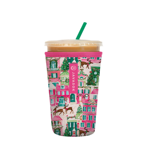 Sok It JavaSok iced coffee sleeve keeps drinks cold and hands comfortable.