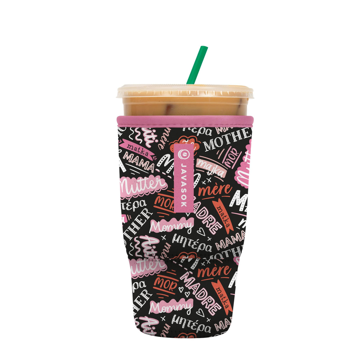 Sok It JavaSok iced coffee sleeve keeping drinks cool and hands dry.