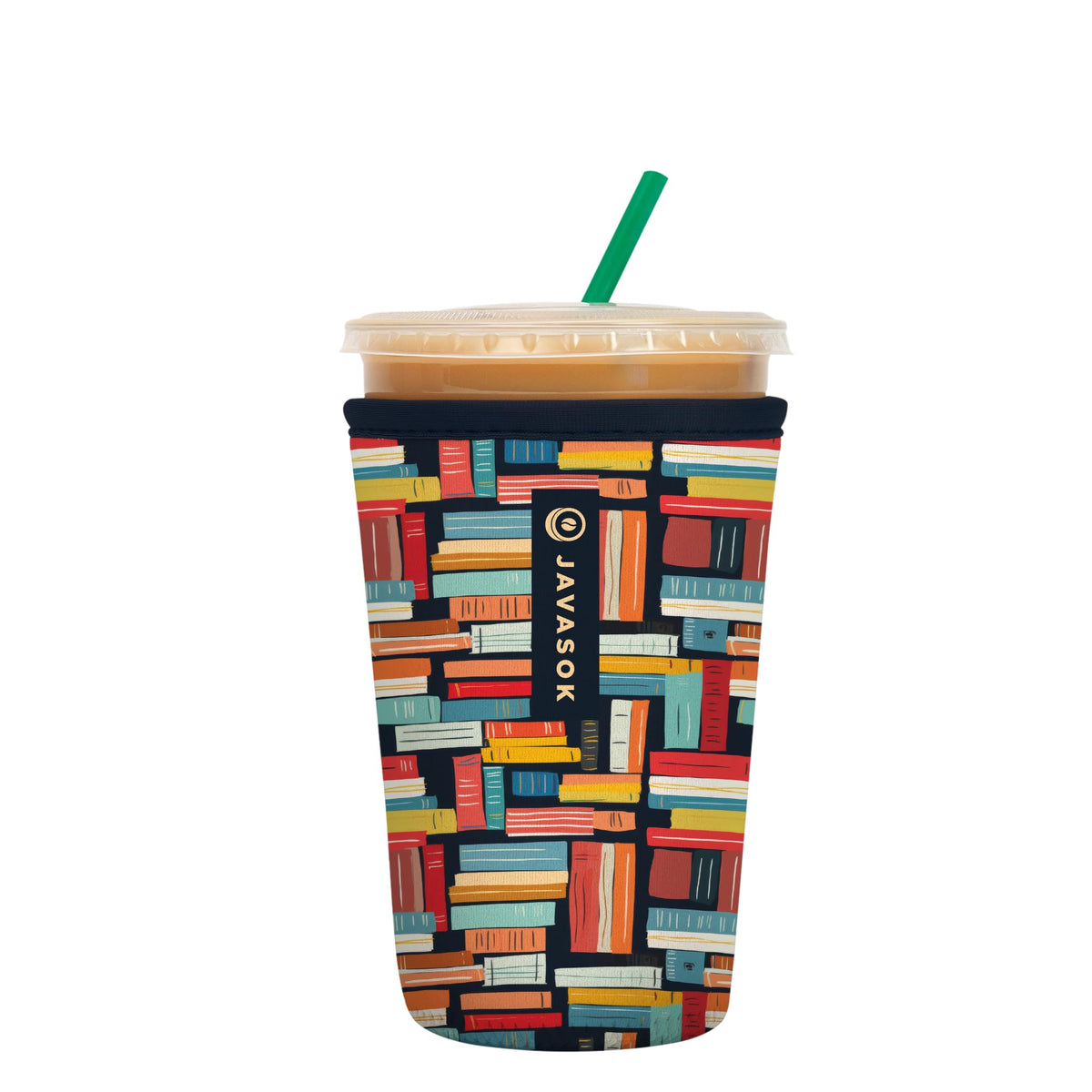 Sok It JavaSok iced coffee sleeve keeps drinks cold with a secure grip.