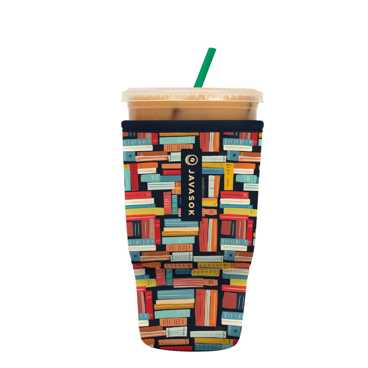 Sok It JavaSok sleeve on large 30-32oz cup maintains cold drinks longer