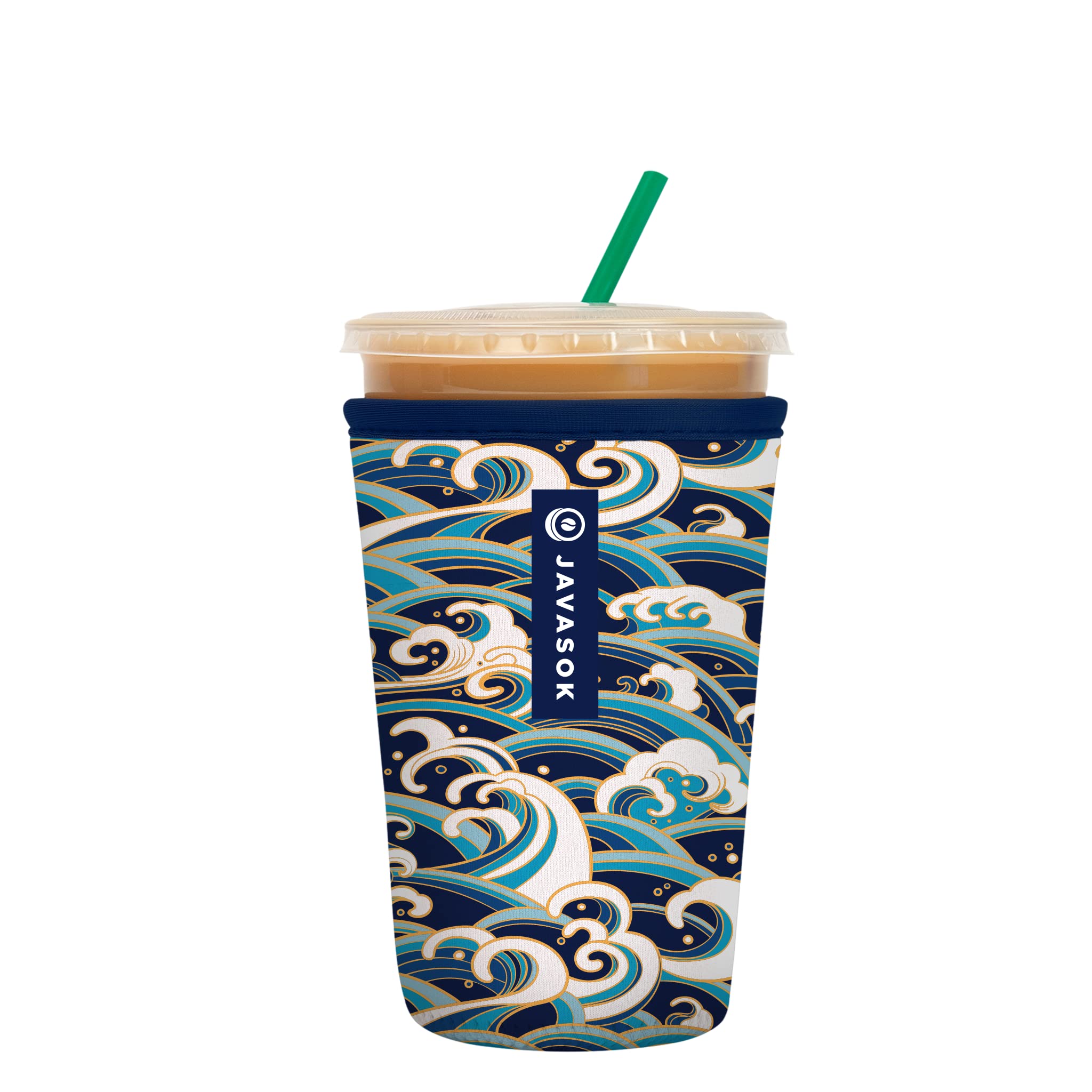 Sok It JavaSok Perfect Wave sleeve keeps drinks cold with a compact, stylish look