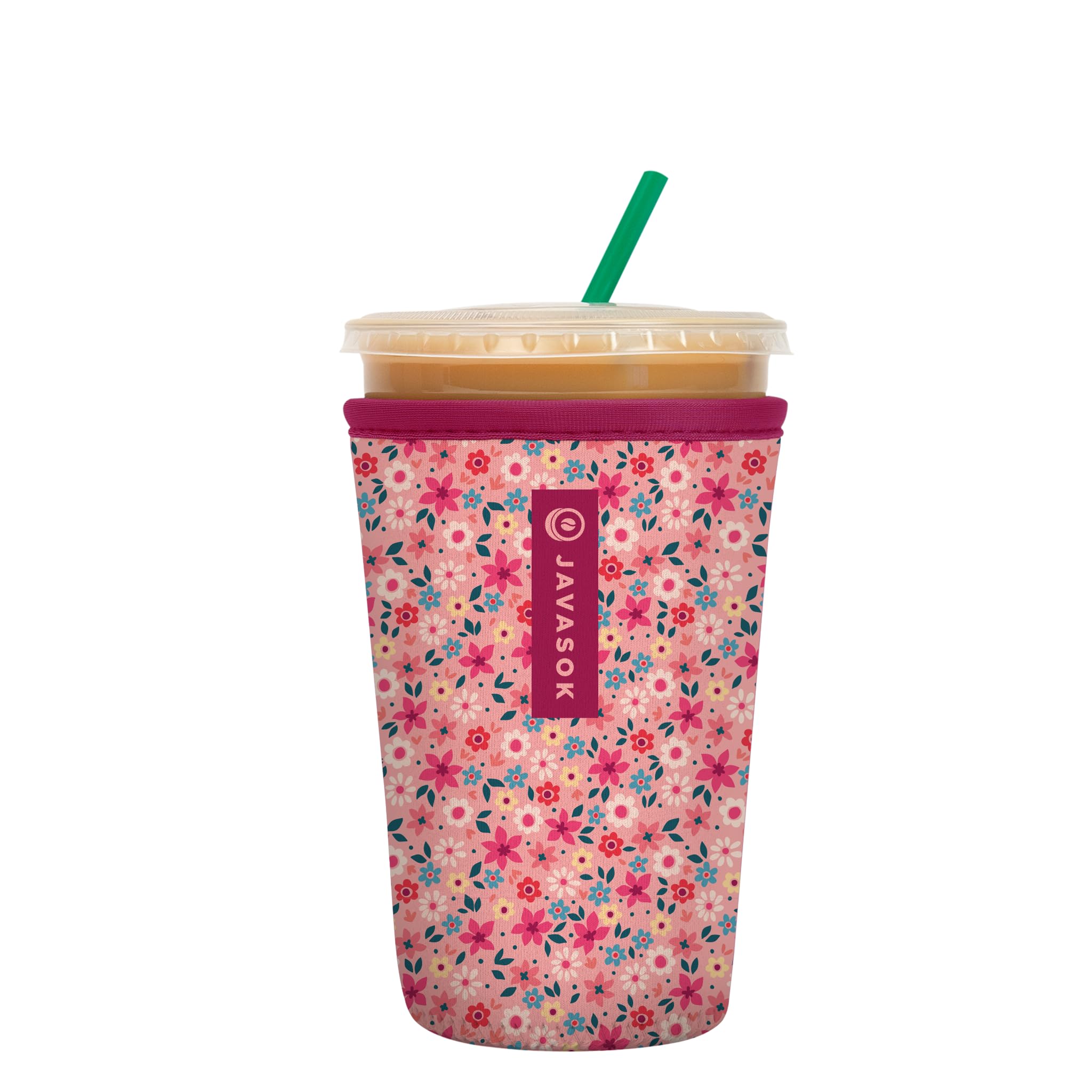 Sok It JavaSok Spring Bouquet sleeve keeps drinks stylish and easy to grab on the go.