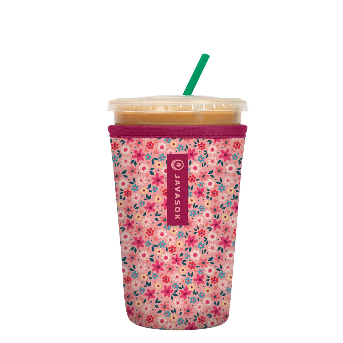 Sok It JavaSok Spring Bouquet sleeve keeps drinks stylish and easy to grab on the go.