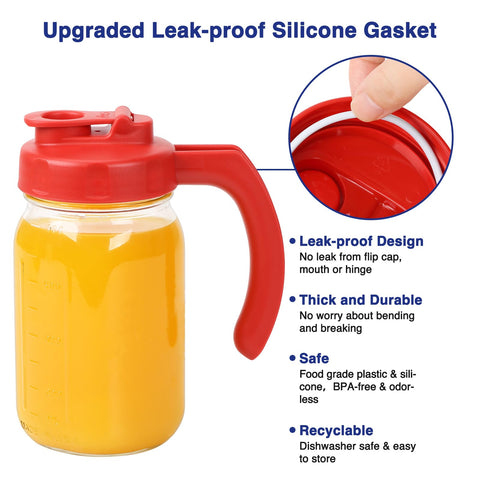 SOLIGT pour-spout lid makes one-handed pouring easy.