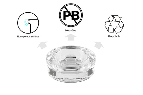 SOLIGT glass weights for wide-mouth jars keep veggies submerged in brine
