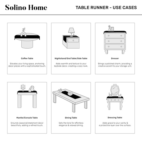 Solino Home dresser layering demonstrates versatile styling on furniture.